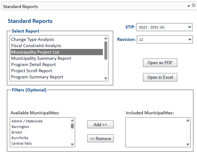 RI STIP Manager Standard Reports.png